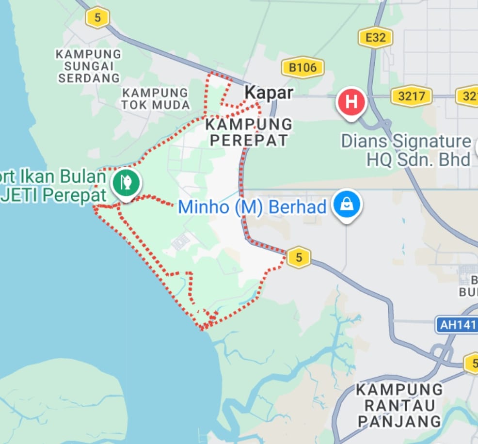 KAPAR Kg Perepat | TANAH BESAR MUKIM KAPAR Geran Individu  UNTUK DIJUAL!!️  •Status Pertanian •Leasehold 99 tahun (hingga 2104) - Image 5