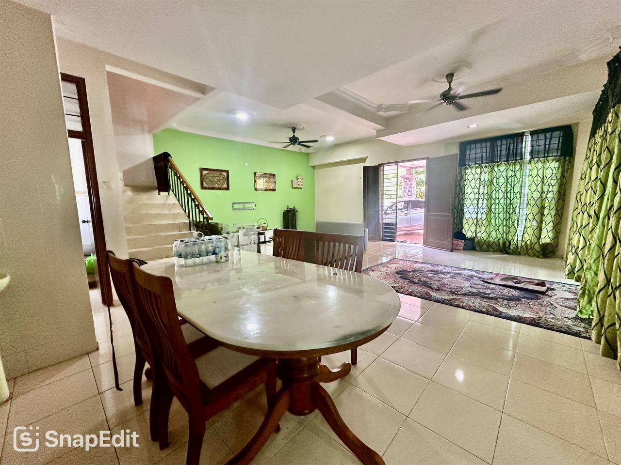 Renovated and extended kitchen,  Double Storey Semi-D Cluster, Impiana Residence @ Bandar Baru Nilai, Negeri Sembilan - Image 31