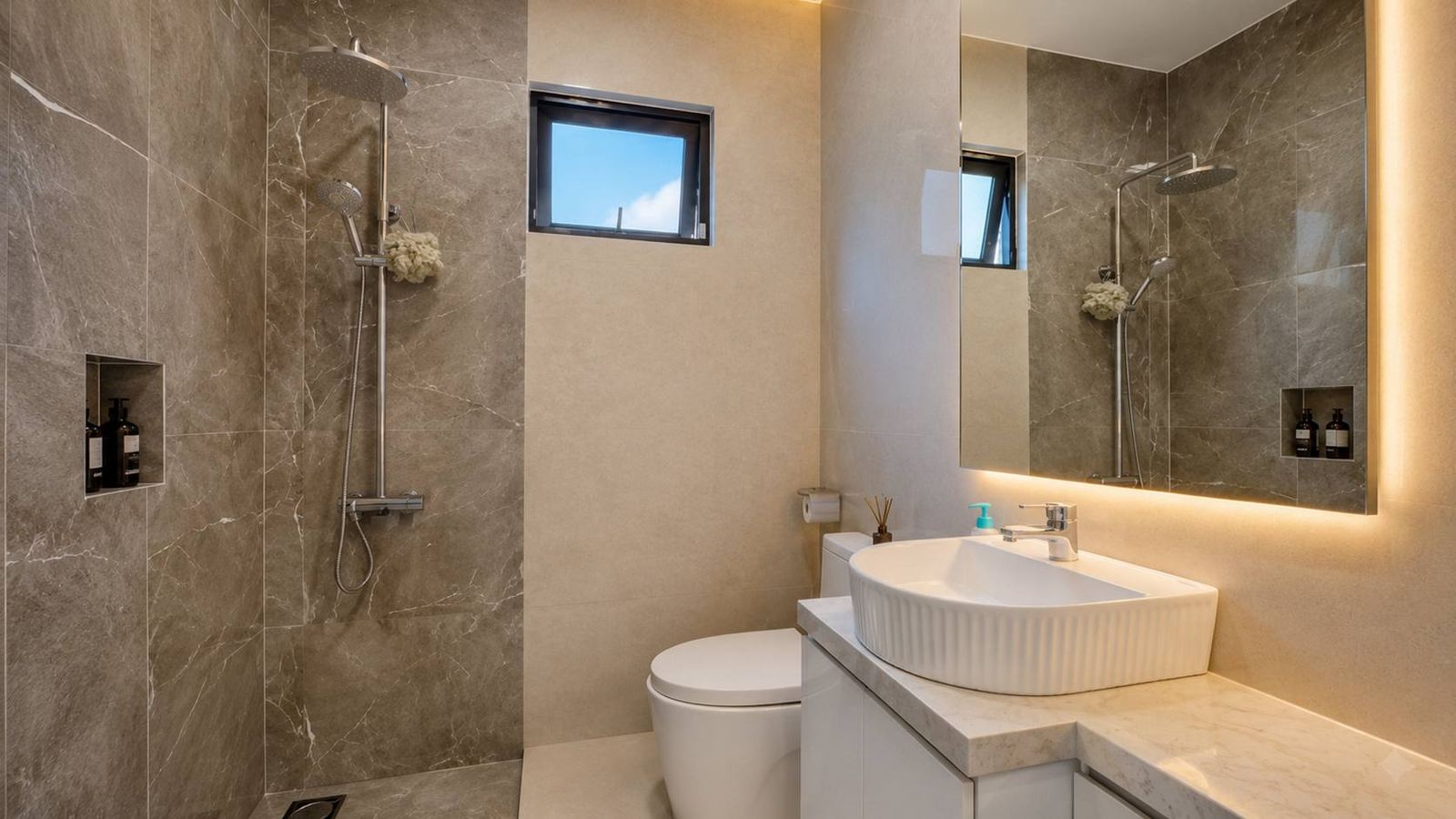 Bathroom - Modern Designed, Fully Renovated & Furnished 2 Storey Bungalow - Image 19