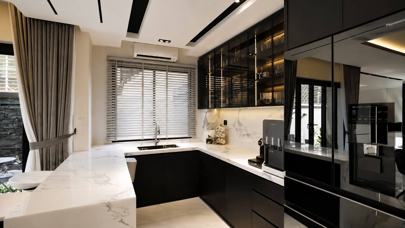 Kitchen - Modern Designed, Fully Renovated & Furnished 2 Storey Bungalow - Image 5
