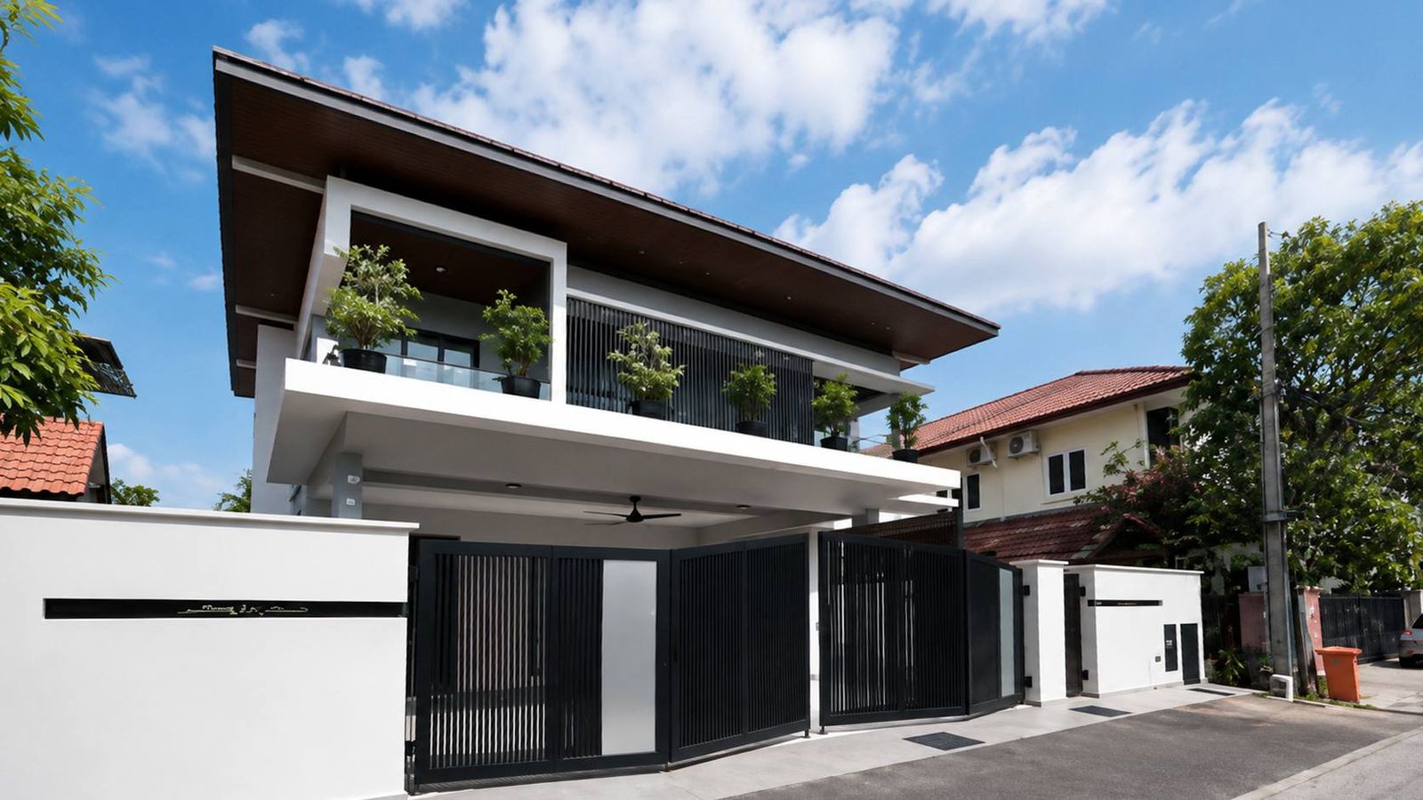 Exterior - Modern Designed, Fully Renovated & Furnished 2 Storey Bungalow - Image 2