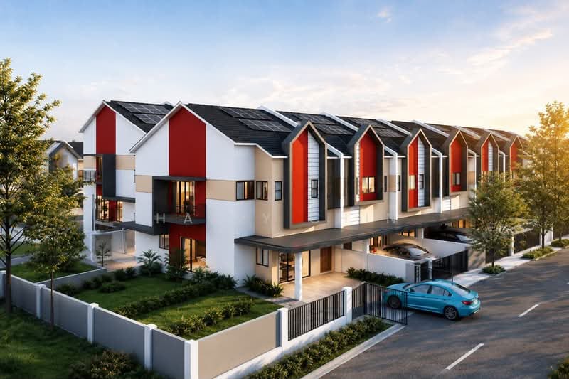 Exterior - Double Storey Terraced - Freehold- Taman Azalea Bentong - Image 1