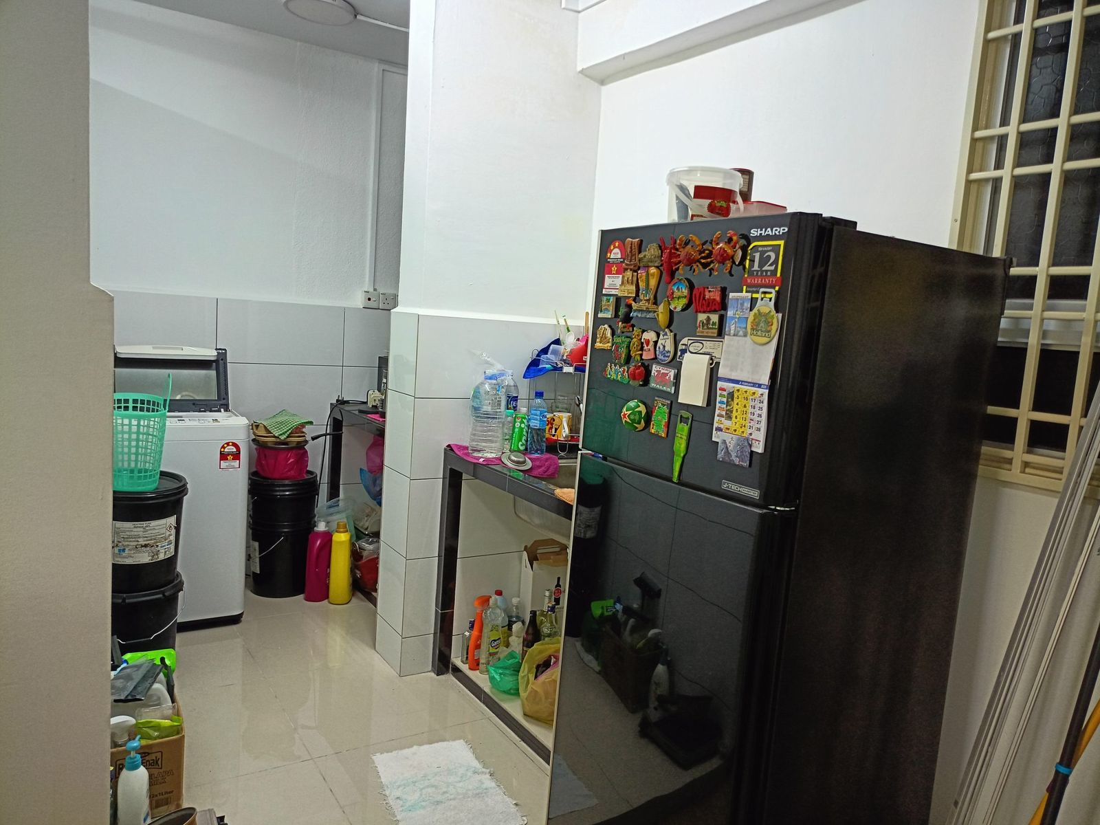 Kitchen - Sri Saujana Apartment, 42B 3 bedrooms 1 fixed carpark at Gat Macallum Georgetown Penang - Image 5