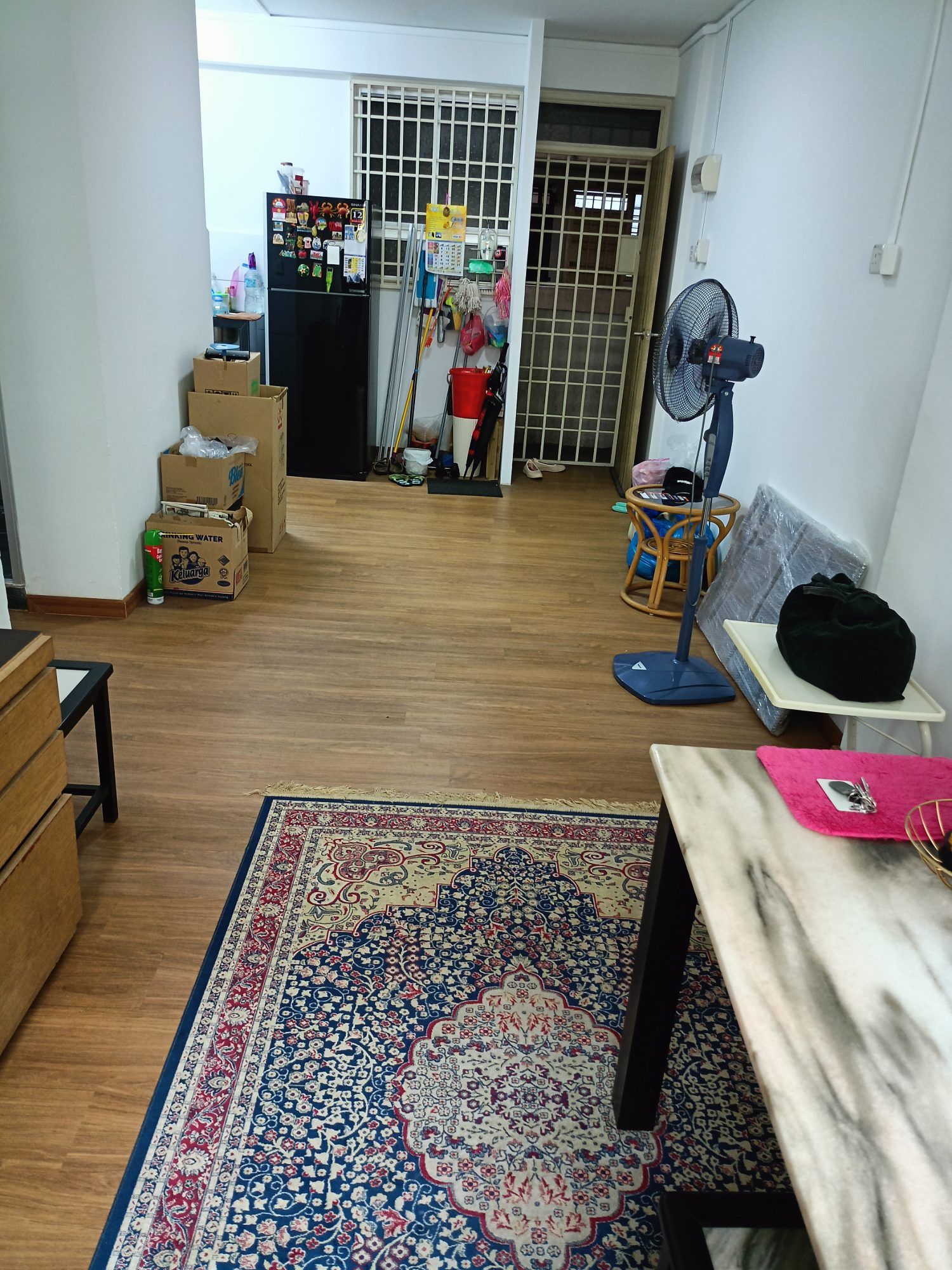 Living room - Sri Saujana Apartment, 42B 3 bedrooms 1 fixed carpark at Gat Macallum Georgetown Penang - Image 4