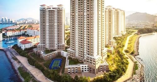 Andaman Quayside seafront resort condominium 1137sf Block E lower floor - Image 14