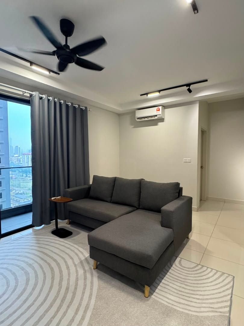 Living room - 2-Bedroom Condo, Fully Furnish, Bangsar South - Image 1