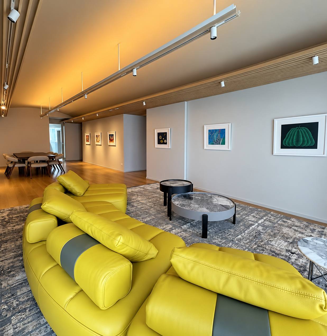 Living room - Spacious Japandi Inspired 4+1 bedroom unit at Pavilion Hilltop  - Image 2
