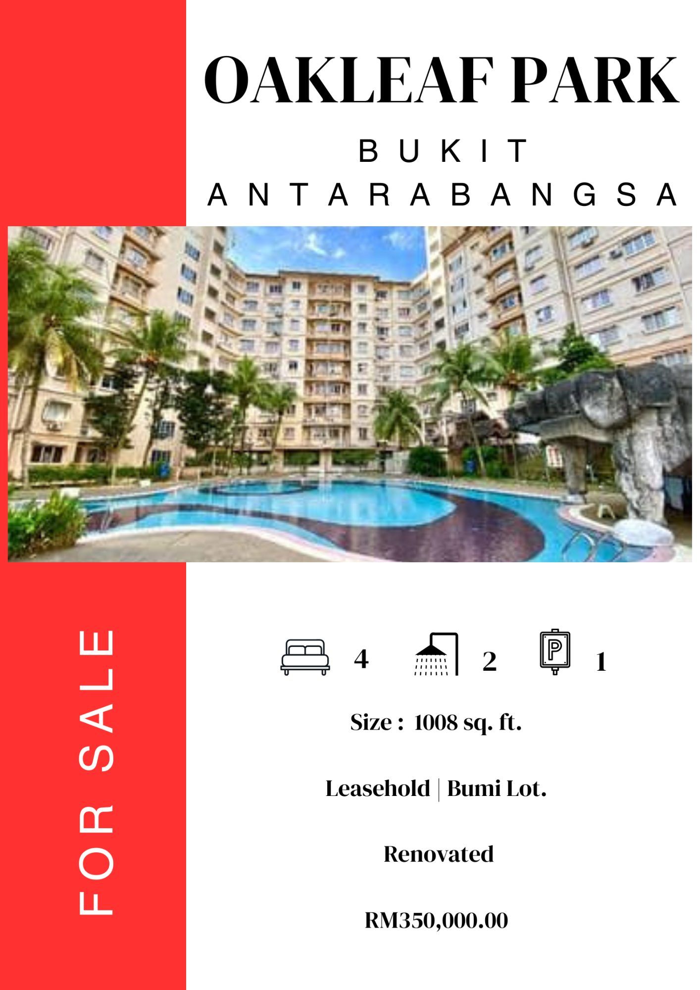 OAKLEAF PARK CONDO AT BUKIT ANTARABANGSA AMPANG - Image 1