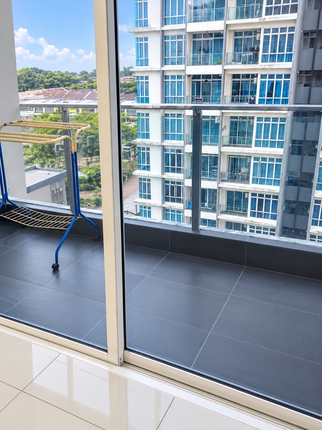 Balcony - The Senai Garden Apartment | 2+1 Bedroom | RM1,500/month - Image 6