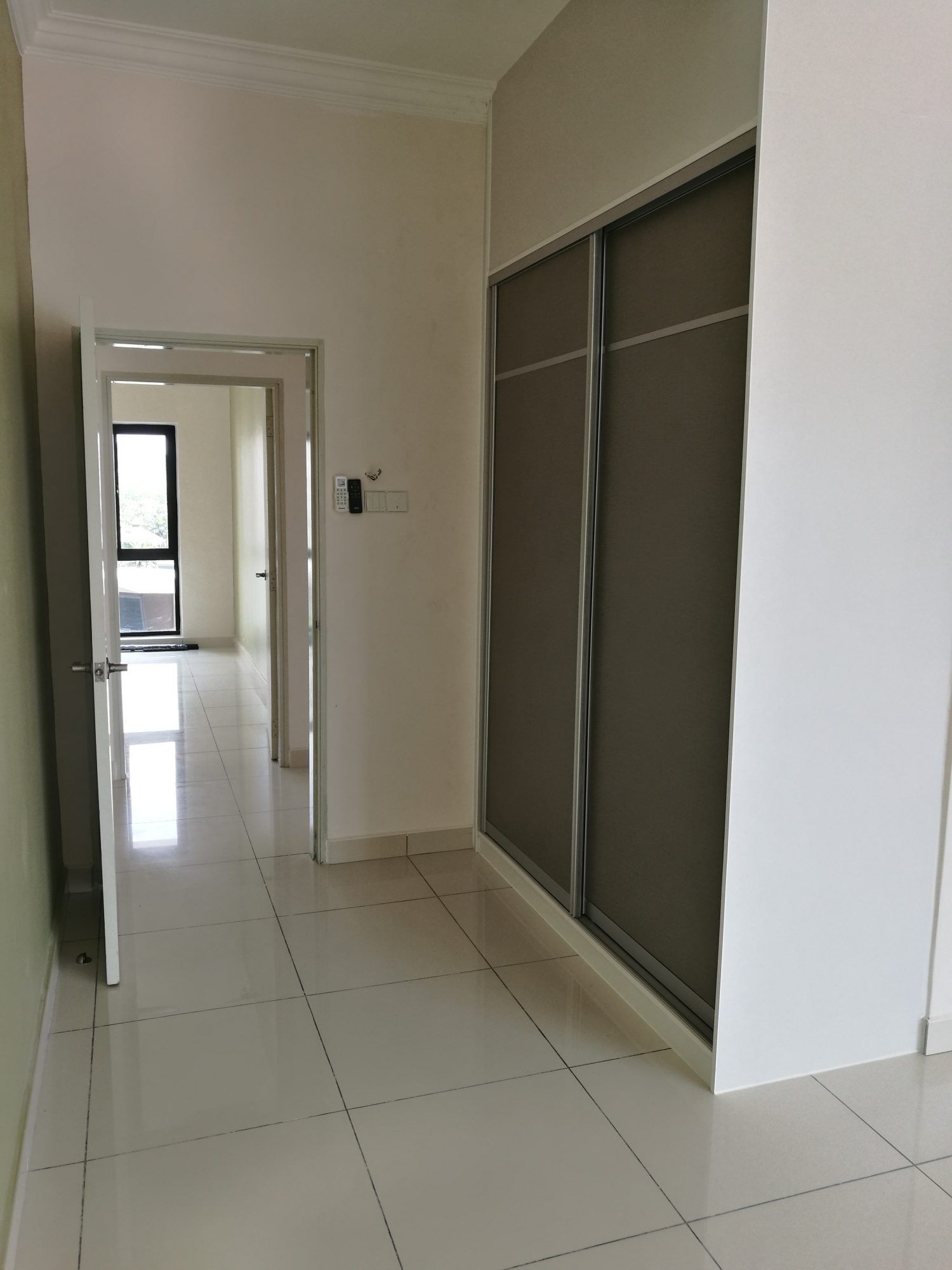 Built-in wardrobe in master bedroom